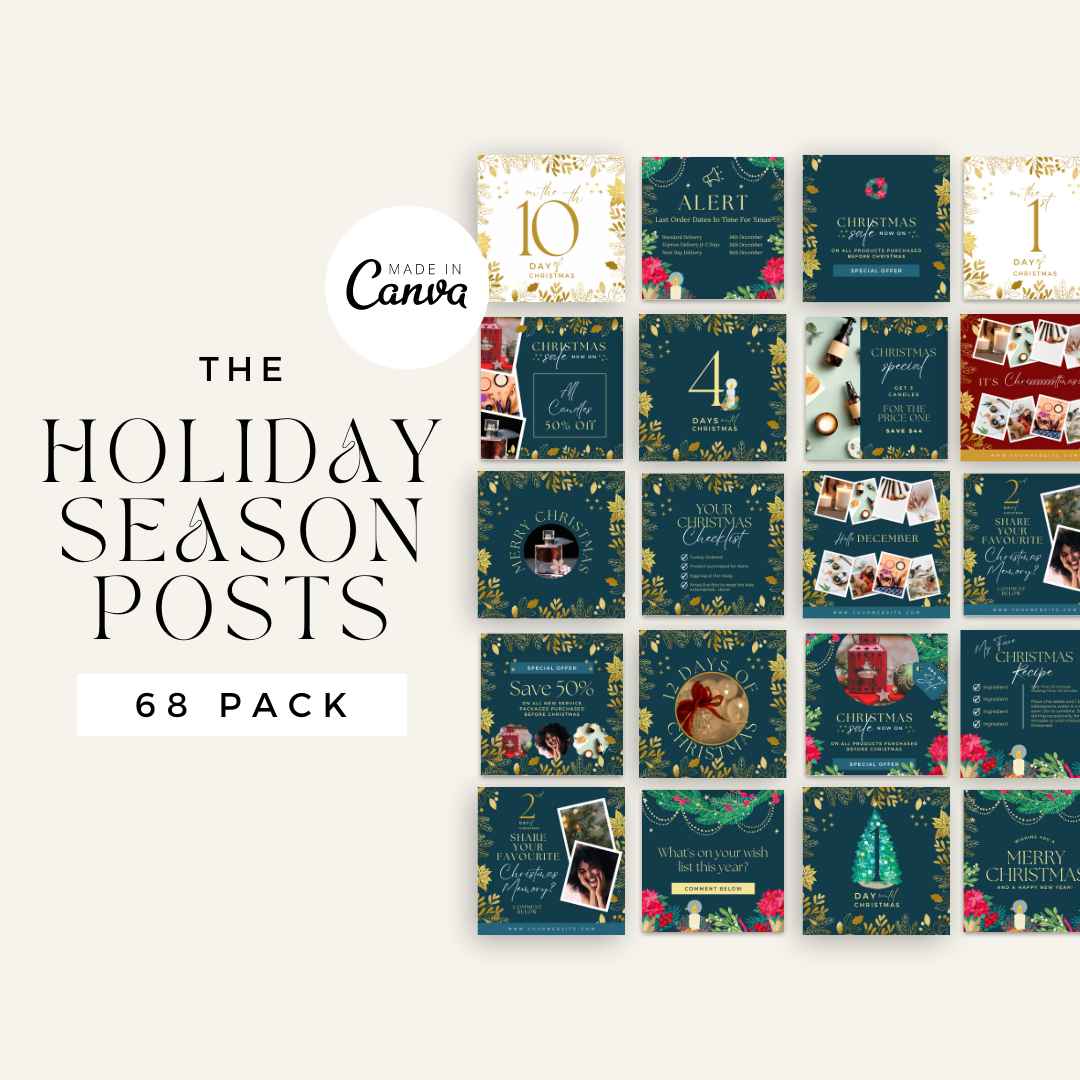 Holiday Season Sales Planning Bundle