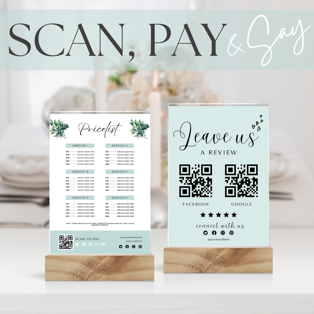 SCAN, PAY AND SAY