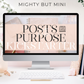 POSTS WITH PURPOSE SOCIAL MEDIA KICKSTARTER
